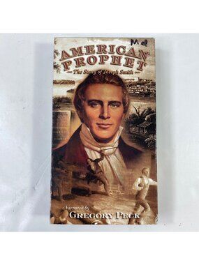 American Prophet The Story Of Joseph Smith 1999 VHS Narrated By Gregory Peck